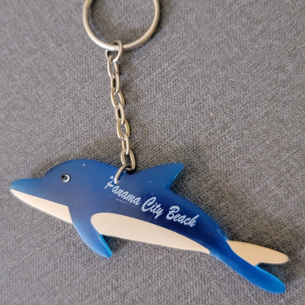 Blue Dolphin Keychain